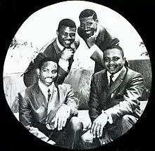 Singers Archie Bell and the Drells