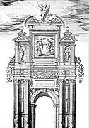 Triumphal Arch for the arrival of Philip III to Lisbon (1619).