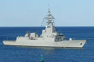 Álvaro de Bazán-class frigate Cristóbal Colón