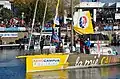 Departure of Arnaud Boissières on the 2016-2017 Vendée Globe