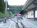 A view of the yard at the top end of the station