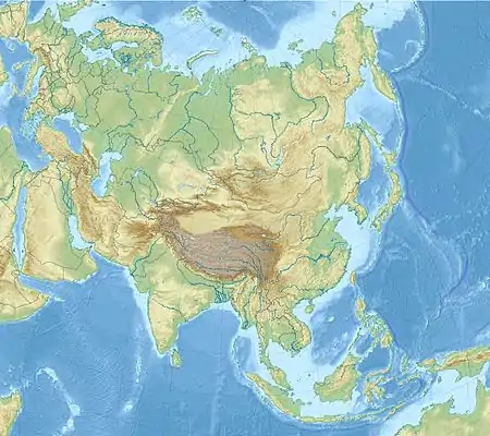 Mount Everest is located in Asia