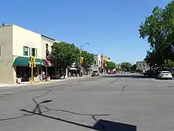 Main Street in downtown Auburn, Indiana