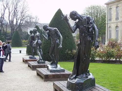 Two studies of Pierre de Wissant at the Musée Rodin in Paris