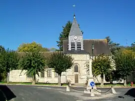 The church in Aumont-en-Halatte