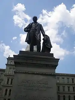 Governor Austin Blair, Michigan State Capitol, Lansing, Michigan (1895–1898).