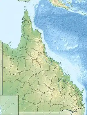 Mount Westall is located in Queensland