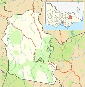 Porepunkah is located in Alpine Shire