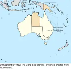 Map of Australia; for details, refer to adjacent text