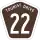 Tourist Drive 22 marker