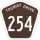 Tourist Drive 254 marker