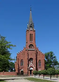 Saint Nicholas church in Bąków Górny