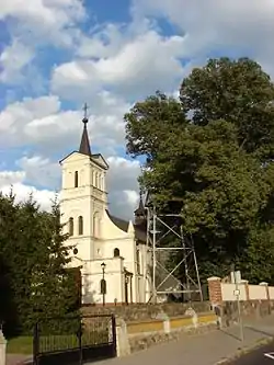 Parish church of Saint Margaret, built 1861.