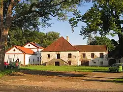 Water mill and small water plant