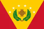 Flag of Palmira, Táchira, Venezuela