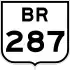 BR-287 shield}}