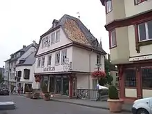 Bridge houses from the street, 2008