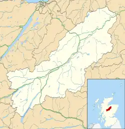 Dulnain Bridge is located in Badenoch and Strathspey