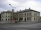 The entrance hall of Waltershausen station