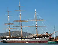 Star of Alaska, now museum ship Balclutha