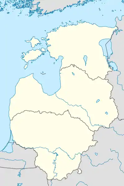 Klaipėda is located in Baltic states