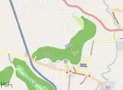 Map of Baner-Pashan Biodiversity Park