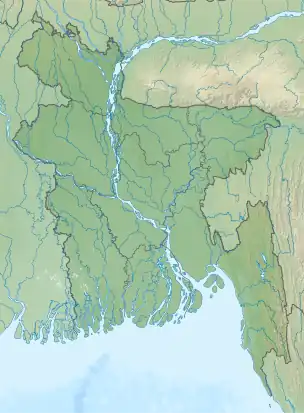 Map showing the location of Charmuguria Eco-Park