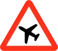 Low-flying aircraft ahead