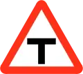 T-junction ahead