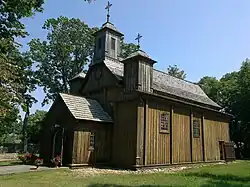 Saint Stanislaus church in Barcice