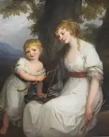 Baroness of Krüdener and Her Son Paul (1787), oil on canvas, dimensions unknown, Musée du Louvre-Lens