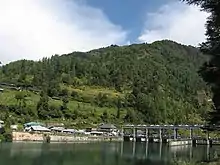 Barot from across the Uhl reservoir