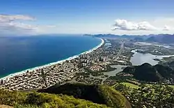 Panoramic view of Barra da Tijuca