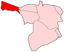 Location of El Plantío