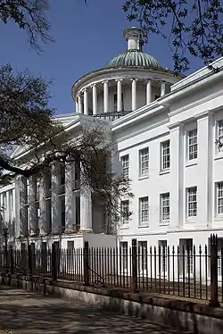 Barton Academy at 504, built in 1836.    On the National Register of Historic Places.