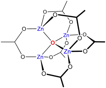 Basic zinc acetate