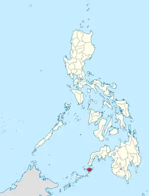 Location in the Philippines