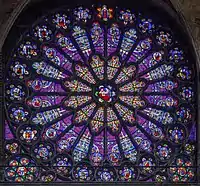 Rayonnant rose window