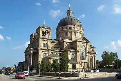 Basilica of St. Josaphat, on Lincoln and 5th St.