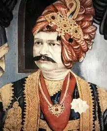 Painting of Basudeb Sudhal Deb.