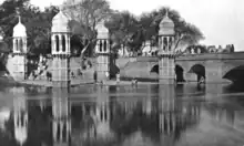 Bathing ghat at Kali Nadi