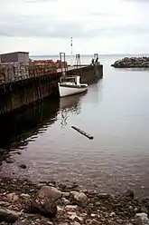 Harbour at high tide.