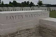 Main entrance to cemetery