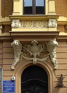 Detail of gate motifs