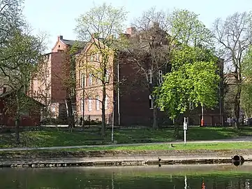 View of the back from Brda river