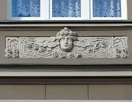 Cartouche detail