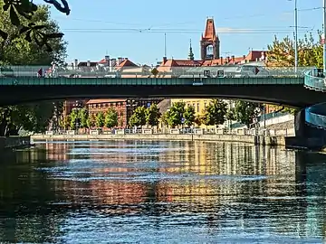 View from the Brda river