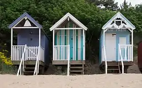 Huts on the beach