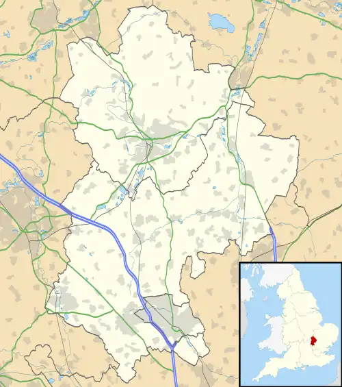 Cauldwell is located in Bedfordshire