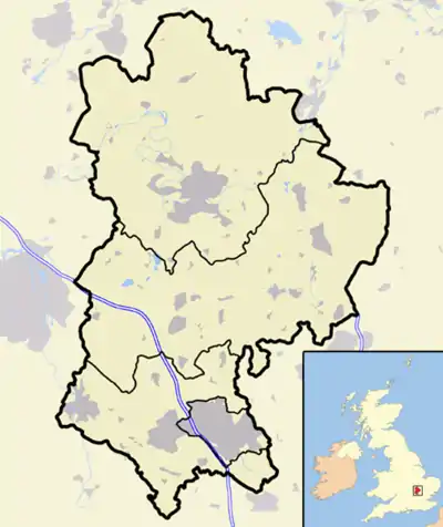 1973 Mid Bedfordshire District Council election is located in United Kingdom Bedfordshire 1974-2009